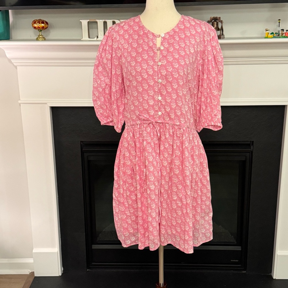 Livro “London Dress” in Pink Marigolds – Size L (NWT) - Picture 2 of 13